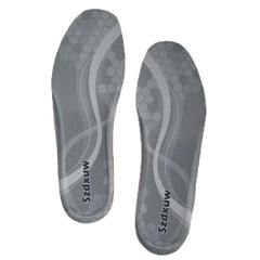 Szdxuw Memory Foam Insoles for Women and Men - Cut to Insoles Cushioning Comfort Soft Insole for Sports Shoes Trainers Sneakers Walking Boots Work Shoes Replacement Shoe Inserts Grey Men