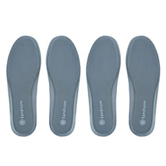 2 Pair Insoles for Women Memory Foam Insoles Comfort Shoe Inserts for Women for Boots Work Shoes Sport Running Hiking Sneaker Womens Shoes Insoles Plantar Fasciitis Insoles Grey US 9.5